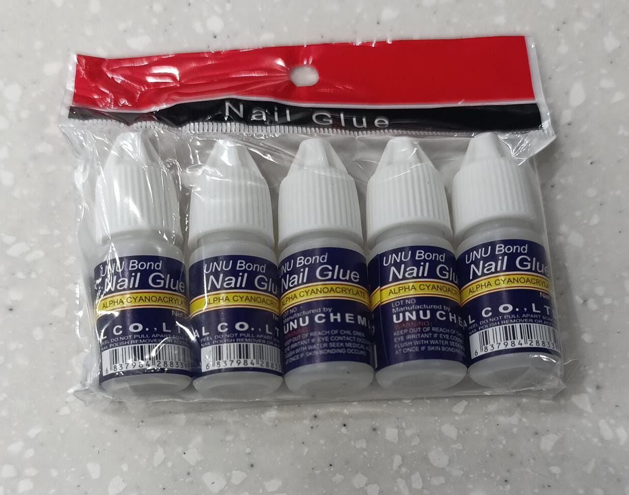 Pack of 5 – Strong Nail Glue for Nail Art